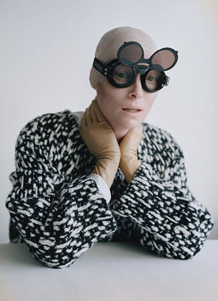 W MAGAZINE: TILDA SWINTON BY PHOTOGRAPHER TIM WALKER
