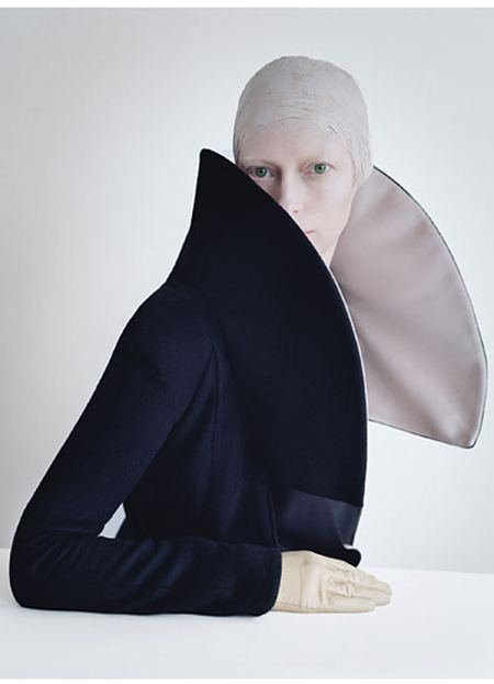 W MAGAZINE: TILDA SWINTON BY PHOTOGRAPHER TIM WALKER