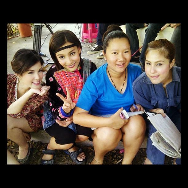 "ขวัญ อุษามณี" และพ้องเพื่อน @Instagram