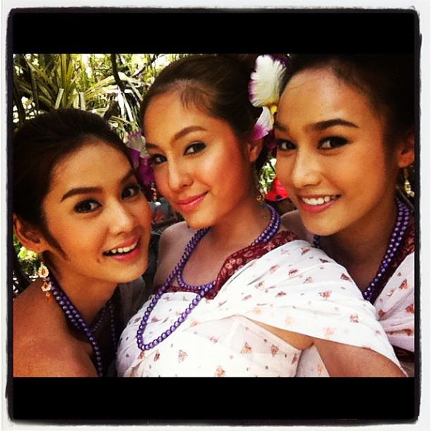 "ขวัญ อุษามณี" และพ้องเพื่อน @Instagram
