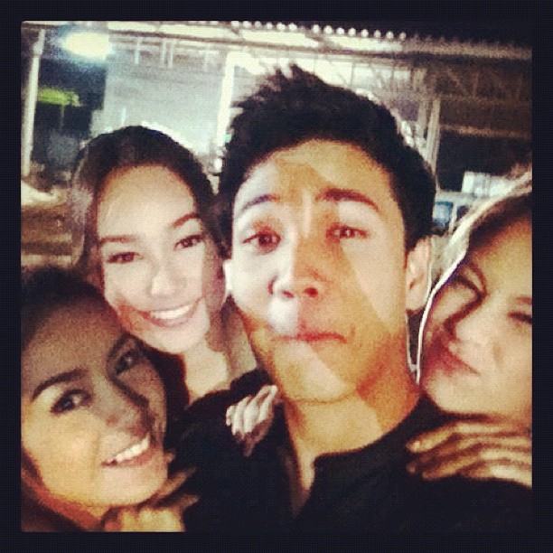 "ขวัญ อุษามณี" และพ้องเพื่อน @Instagram