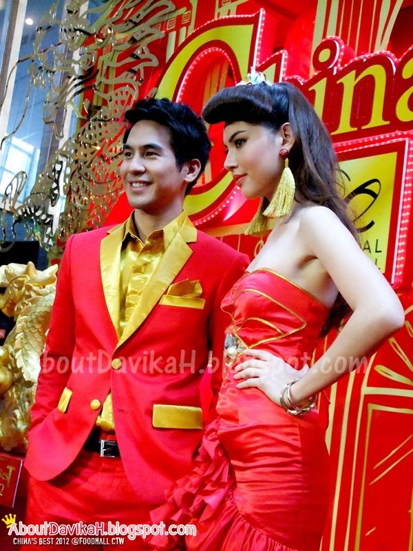 [PICS] โป๊ป ธนวรรธน์ และใหม่ ดาวิกา ในงาน China's Best 2012 at CentralFoodHall CTW