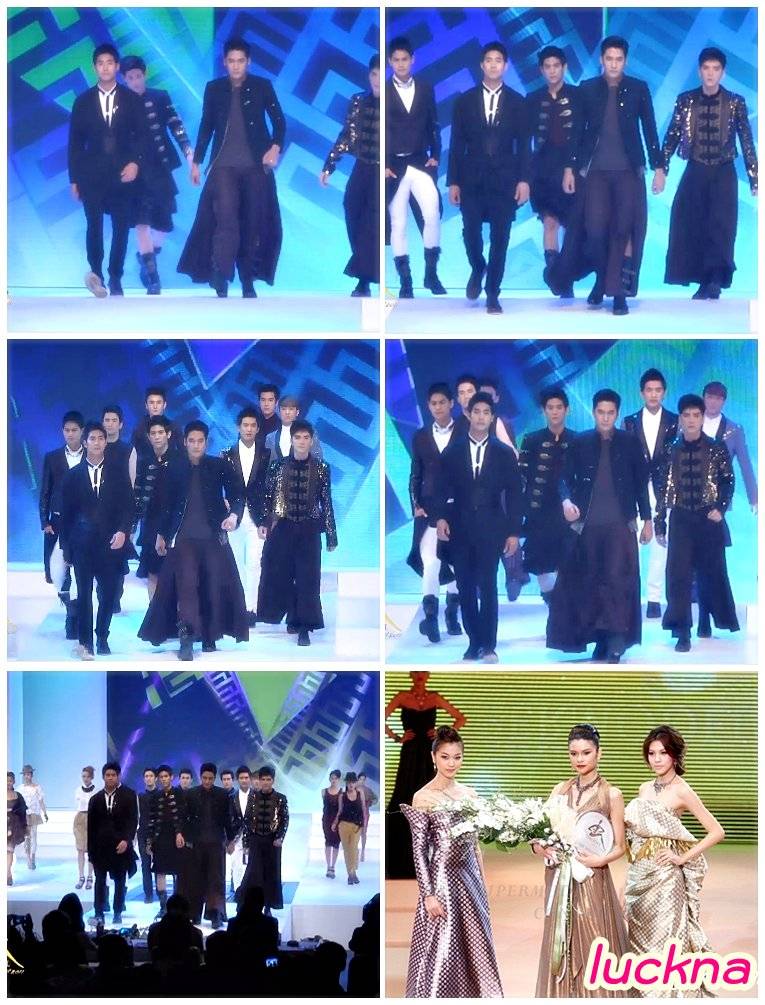 10 พระเอกช่อง7...ในเวที Thailand Supermodel ในคืนที่ผ่านมา