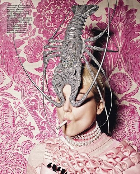 VOGUE ITALIA: DREE HEMINGWAY BY RICHARD BURBRIDGE