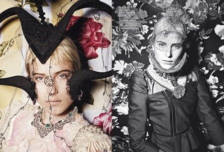 VOGUE ITALIA: DREE HEMINGWAY BY RICHARD BURBRIDGE