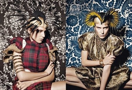 VOGUE ITALIA: DREE HEMINGWAY BY RICHARD BURBRIDGE