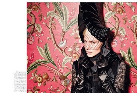 VOGUE ITALIA: DREE HEMINGWAY BY RICHARD BURBRIDGE