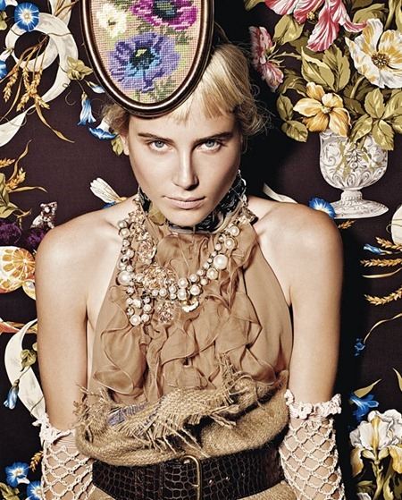VOGUE ITALIA: DREE HEMINGWAY BY RICHARD BURBRIDGE