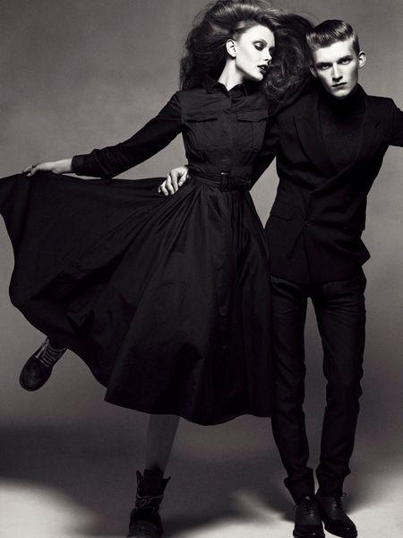ELLE SWEDEN: FRIDA GUSTAVSSON & CHARLIE WESTERBERG BY ANDREAS SJÖDIN