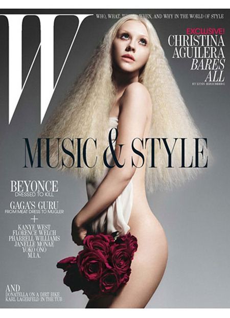 W MAGAZINE: CHRISTINA AGUILERA "BARES ALL" BY PHOTOGRAPHERS DANIELE & IANGO