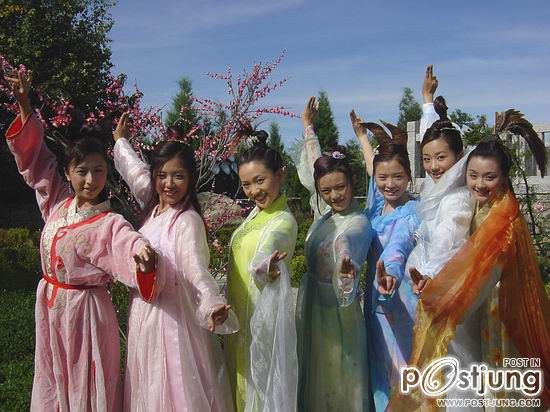 เจ็ดนางฟ้าแดนสวรรค์ สวยหยาดเย้ม และน่ารักมั๊กๆ