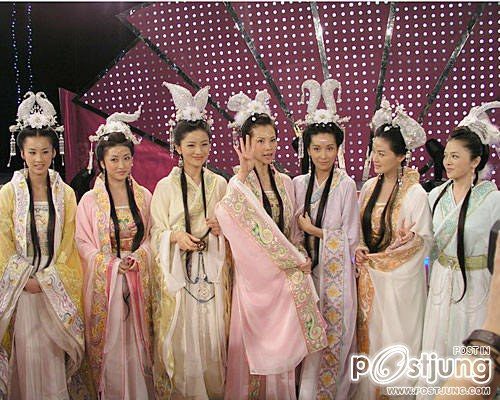 เจ็ดนางฟ้าแดนสวรรค์ สวยหยาดเย้ม และน่ารักมั๊กๆ