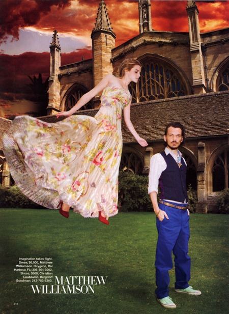 STYLE REWIND: EMMA WATSON IN "THE MAGIC OF FASHION" FOR HARPER'S BAZAAR UK, 2008 BY PHOTOGRAPHER SIM
