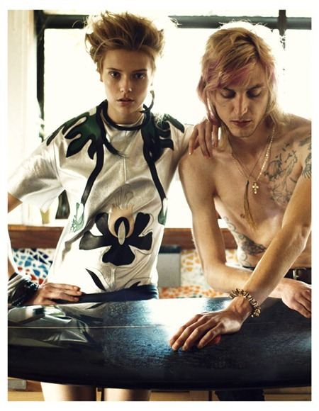 VOGUE SPAIN: MARTHA STRECK BY PHOTOGRAPHER GREG KADEL