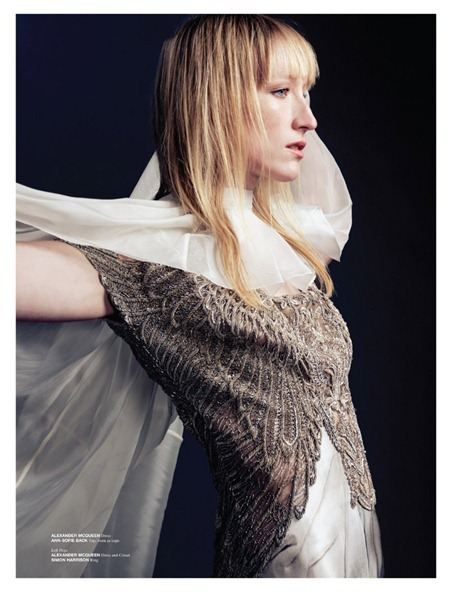 CRASH MAGAZINE: JADE PARFITT IN "ALEXANDER MCQUEEN" BY PHOTOGRAPHER JERMAINE FRANCIS