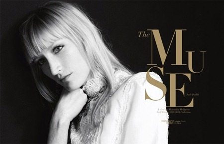 CRASH MAGAZINE: JADE PARFITT IN "ALEXANDER MCQUEEN" BY PHOTOGRAPHER JERMAINE FRANCIS