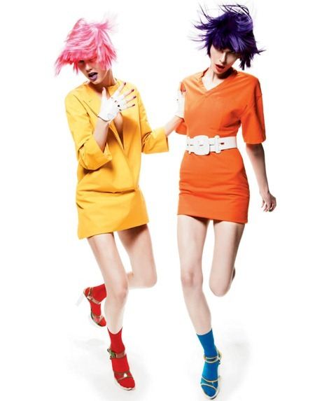 INTERVIEW MAGAZINE: MERETHE HOPLAND & MONIKA SAWICKA BY PHOTOGRAPHER GREGORY HARRIS