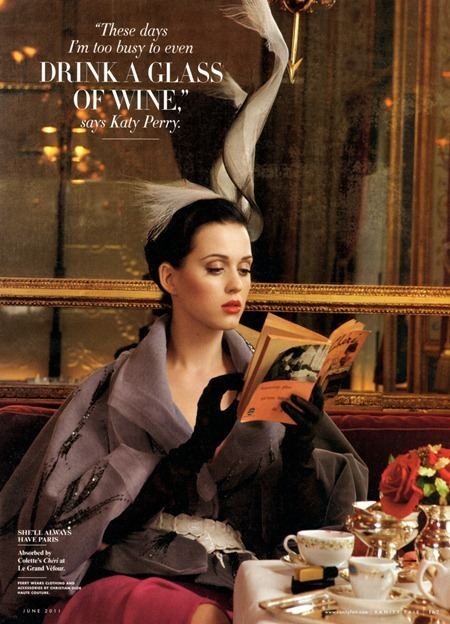 VANITY FAIR MAGAZINE: KATY PERRY IN "KATY PERRY'S GRAND TOUR" BY PHOTOGRAPHER ANNIE LEIBOVITZ