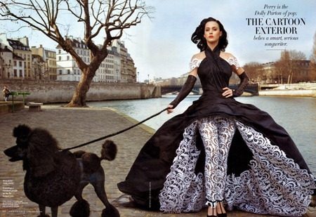 VANITY FAIR MAGAZINE: KATY PERRY IN "KATY PERRY'S GRAND TOUR" BY PHOTOGRAPHER ANNIE LEIBOVITZ