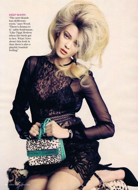MARIE CLAIRE MAGAZINE: DIANA MOLDOVAN IN "UP AND AWAY" BY PHOTOGRAPHER TESH