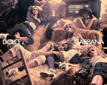 WE &hearts; DOLCE & GABBANA*: CAROLINE TRENTINI, RAQUEL ZIMMERMANN, DOUTZEN KROES & LILY DONALDSON BY PHOTO