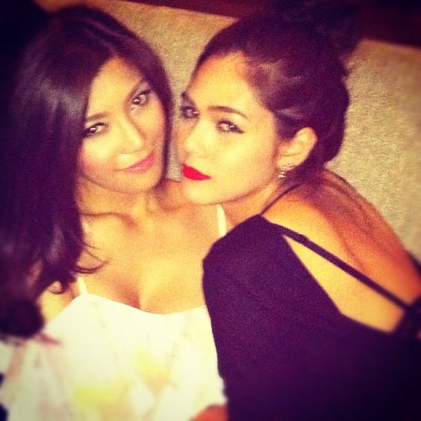 Chompoo Araya w/ friend @Instagram