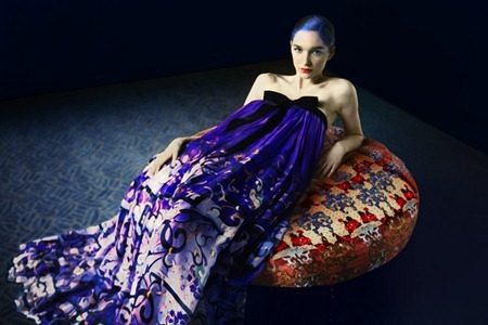 A MAGAZINE: JANICE FOR MARY KATRANTZOU FALL 2011 BY PHOTOGRAPHER ERIK MADIGAN HECK