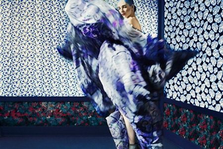 A MAGAZINE: JANICE FOR MARY KATRANTZOU FALL 2011 BY PHOTOGRAPHER ERIK MADIGAN HECK