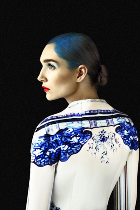 A MAGAZINE: JANICE FOR MARY KATRANTZOU FALL 2011 BY PHOTOGRAPHER ERIK MADIGAN HECK