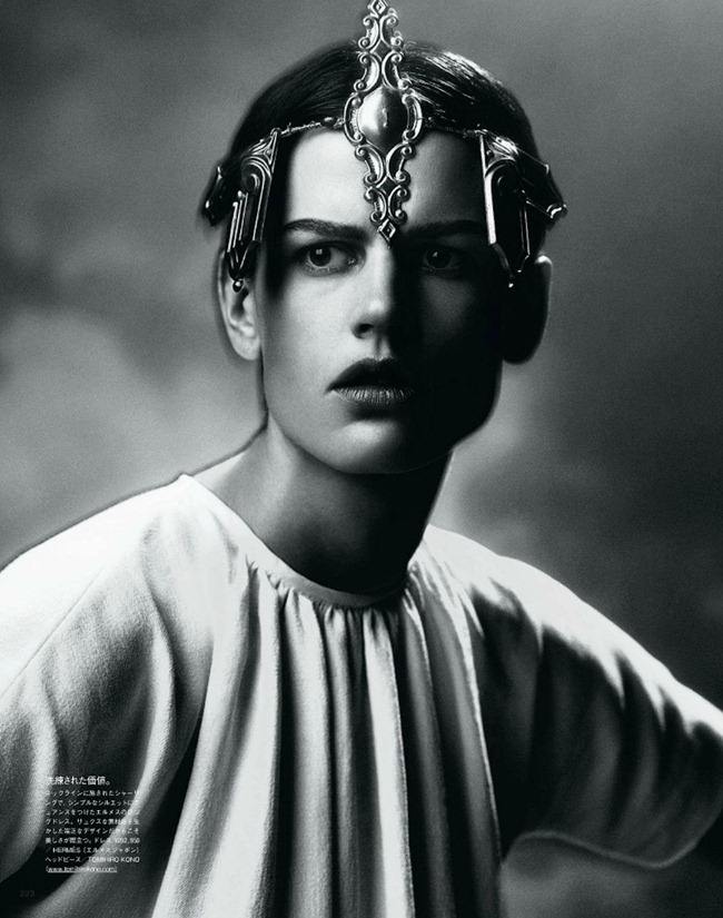 VOGUE JAPAN: Saskia de Brauw & Kinga Rajzak in "The Virgin Spring" by Photographer Solve Sundsbo