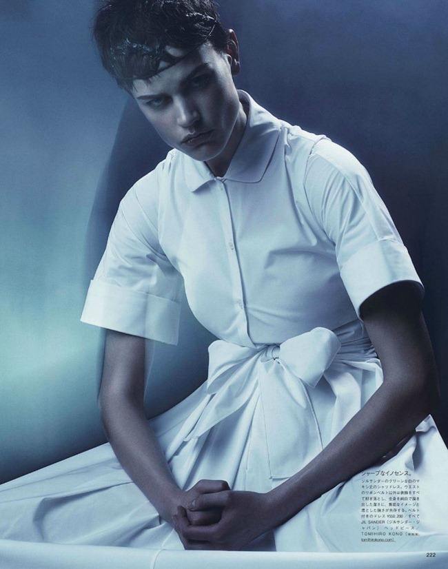 VOGUE JAPAN: Saskia de Brauw & Kinga Rajzak in "The Virgin Spring" by Photographer Solve Sundsbo