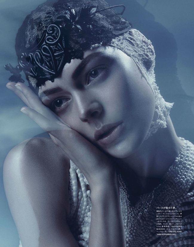 VOGUE JAPAN: Saskia de Brauw & Kinga Rajzak in "The Virgin Spring" by Photographer Solve Sundsbo