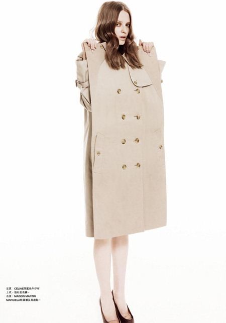 HARPER'S BAZAAR HONG KONG: ANASTASIA KUZNETSOVA IN "BOYISH" BY PHOTOGRAPHER TINA LUTHER
