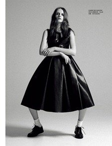 HARPER'S BAZAAR HONG KONG: ANASTASIA KUZNETSOVA IN "BOYISH" BY PHOTOGRAPHER TINA LUTHER
