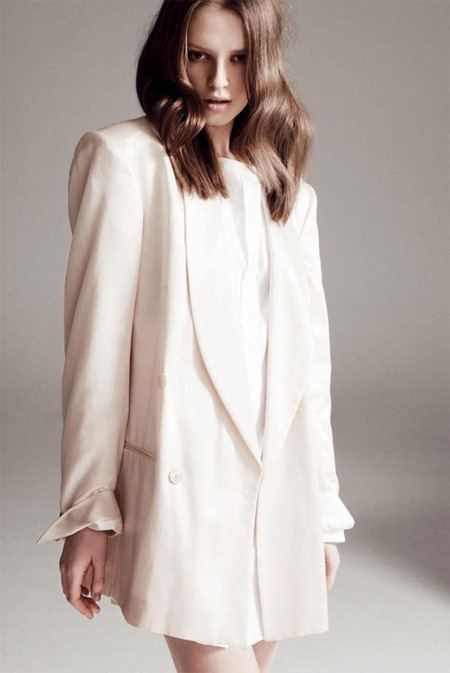 HARPER'S BAZAAR HONG KONG: ANASTASIA KUZNETSOVA IN "BOYISH" BY PHOTOGRAPHER TINA LUTHER