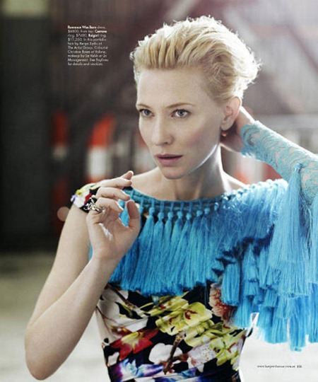HARPER'S BAZAAR AUSTRALIA: CATE BLANCHETT IN "DRESS CIRCLE" BY PHOTOGRAPHER WILL DAVIDSON