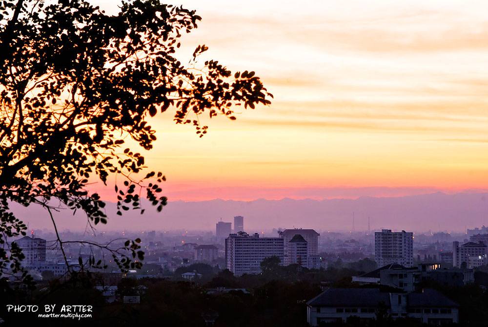 หมอกบางๆที่เมืองนครพิงค์ค่ะ
