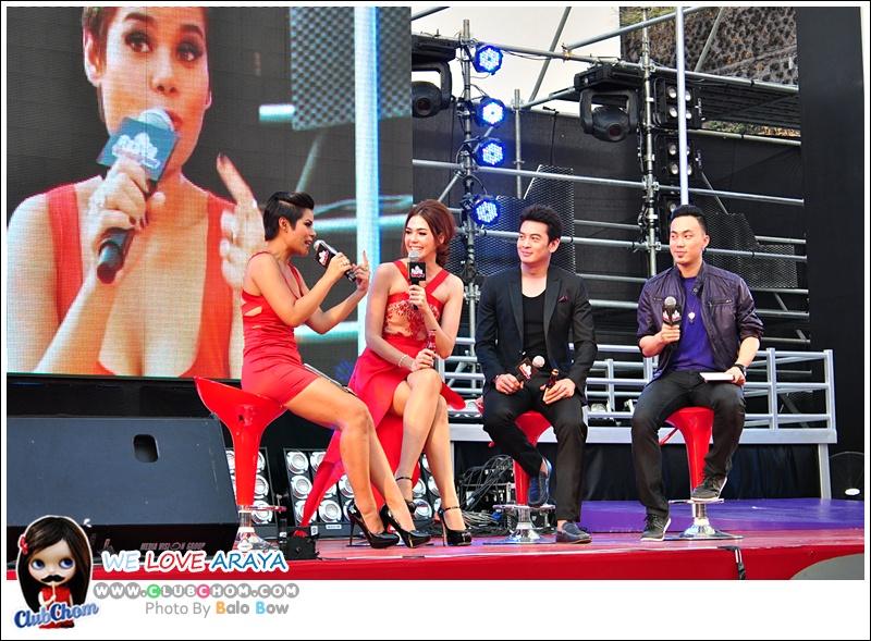 ชมพู่ อารยา ในงานเปิดตัวโฆษณาเครื่องดื่ม Ready @Siam Paragon