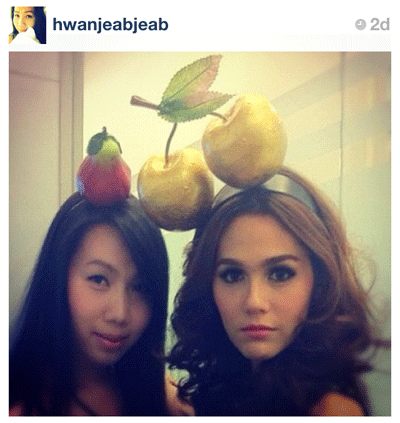 ชมพู่ อารยา รูปจาก Chomismaterialgirl on Instagram