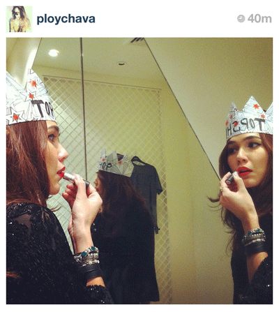 ชมพู่ อารยา รูปจาก Chomismaterialgirl on Instagram
