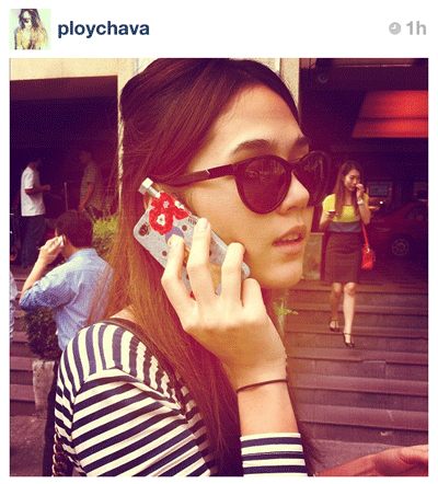 ชมพู่ อารยา รูปจาก Chomismaterialgirl on Instagram