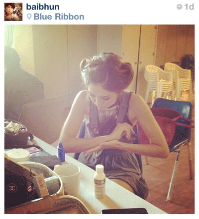 ชมพู่ อารยา รูปจาก Chomismaterialgirl on Instagram