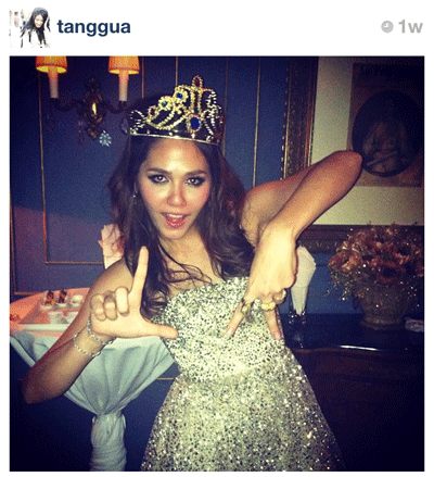 ชมพู่ อารยา รูปจาก Chomismaterialgirl on Instagram
