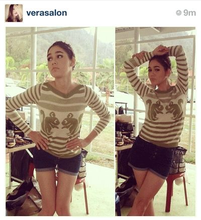 ชมพู่ อารยา รูปจาก Chomismaterialgirl on Instagram
