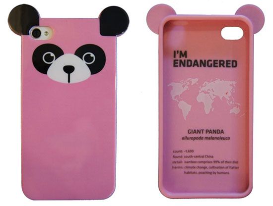 เคสไอโฟนรูปสัตว์ใกล้สูญพันธุ์ เตือนใจคนใช้ แถมน่ารักด้วยอะ