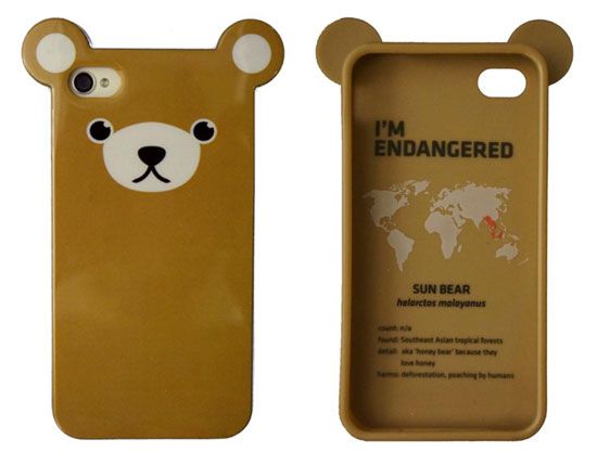 เคสไอโฟนรูปสัตว์ใกล้สูญพันธุ์ เตือนใจคนใช้ แถมน่ารักด้วยอะ