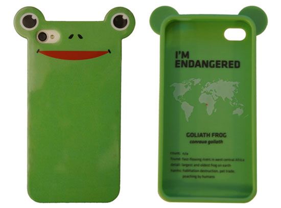 เคสไอโฟนรูปสัตว์ใกล้สูญพันธุ์ เตือนใจคนใช้ แถมน่ารักด้วยอะ