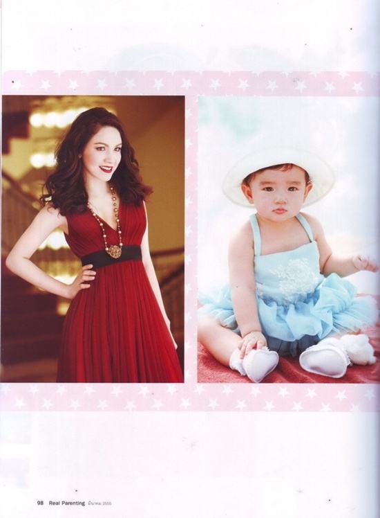 กบ สุวนันท์ & น้องณดา ปุณณกันต์ @ REAL PARENTING vol.7 no.85 March 2012