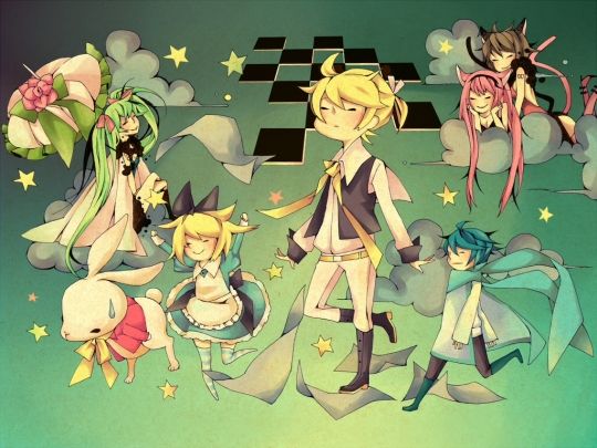 คนรัก Vocaloid (Wallpaper)