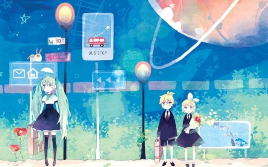 คนรัก Vocaloid (Wallpaper)
